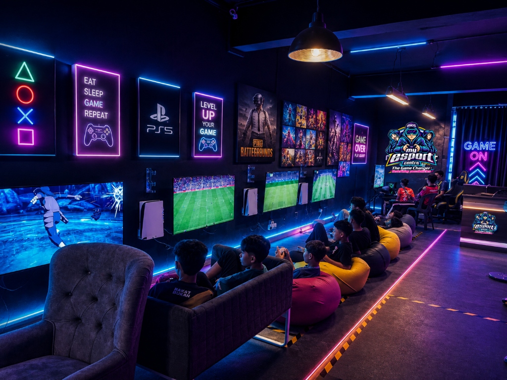 My Esport Centre Interior Setup